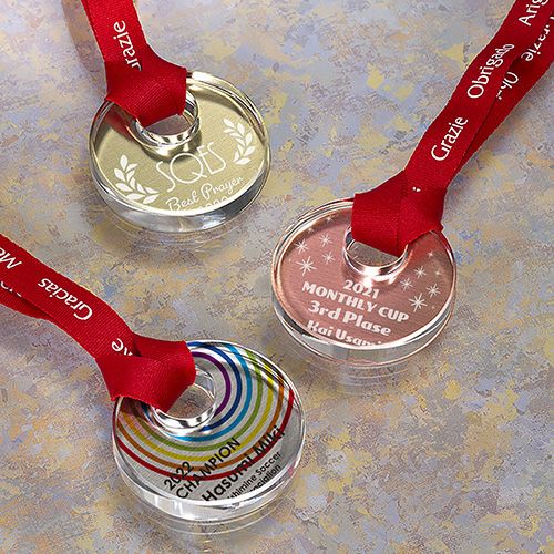 クリスタルメダル　ZNA-9044　★直径60ｍｍ≪9044≫