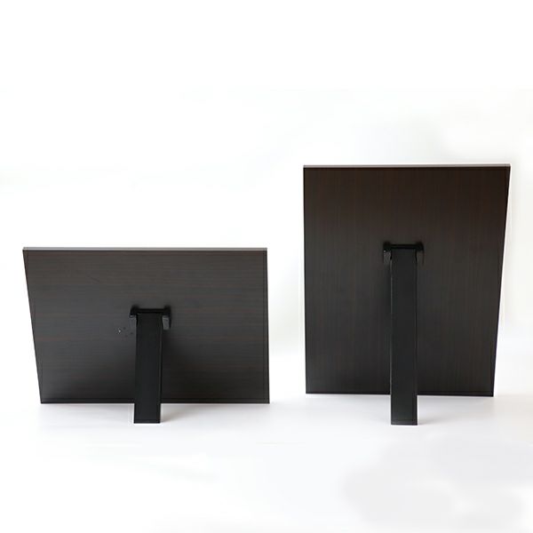 ＭＤＦ表彰楯・記念楯 黒檀＋アクリルプラーク　Lサイズ