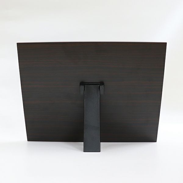 ＭＤＦ表彰楯・記念楯 黒檀＋アクリルプラーク　Lサイズ（ゴールド）