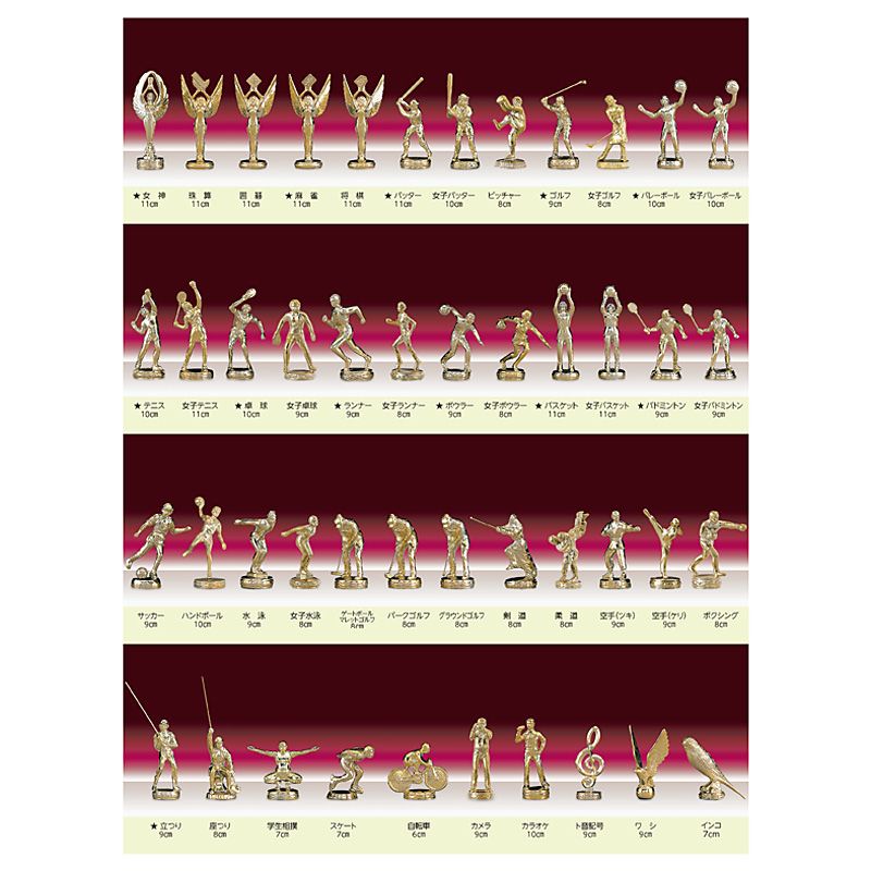 トロフィー専用人形