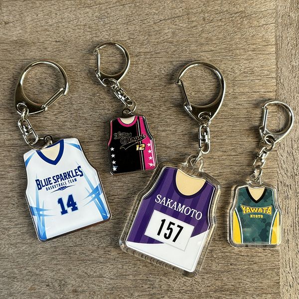 ユニフォームキーホルダーBIG（ノースリーブ・アクリル）｜入卒団記念品