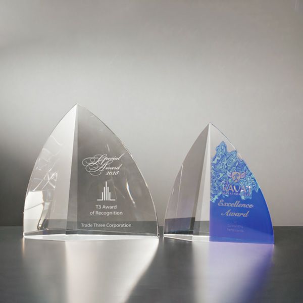 クリスタルトロフィー ヨット　A2ZKG-1151