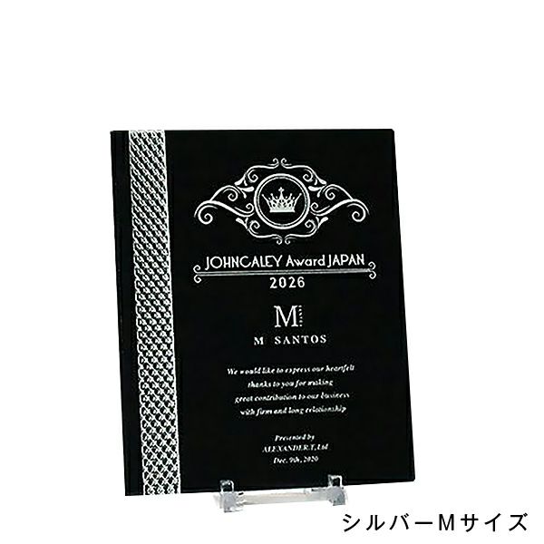 アクリルアワード プリズムプラーク シルバー　89APM