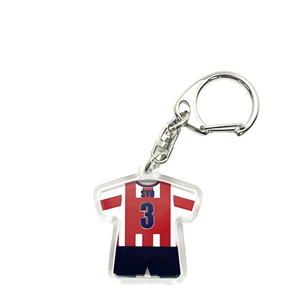 ユニフォームキーホルダー上下タイプ（アクリル）｜入卒団記念品