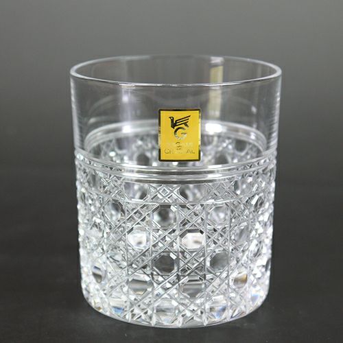 彫刻できるグラス・加工料込】 カガミクリスタル 江戸切子冷酒杯＜八角