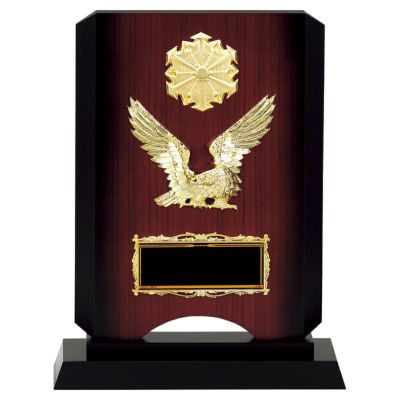表彰楯(警察・消防・消防団) KV-6501B ★高さ270mm《H-4》 プレート彫刻無料