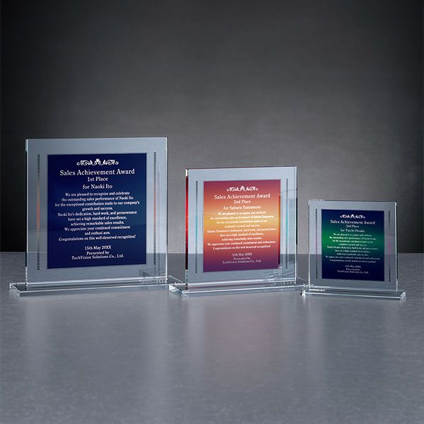 クリスタル楯 H95-01A