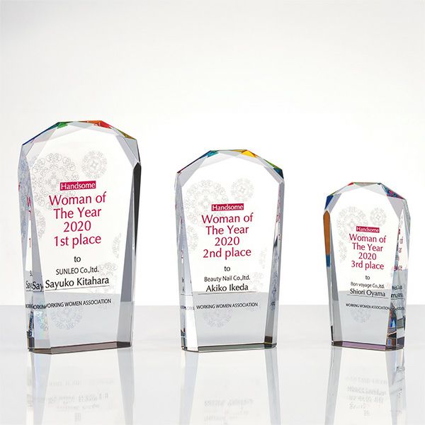 クリスタルトロフィー H96-02A