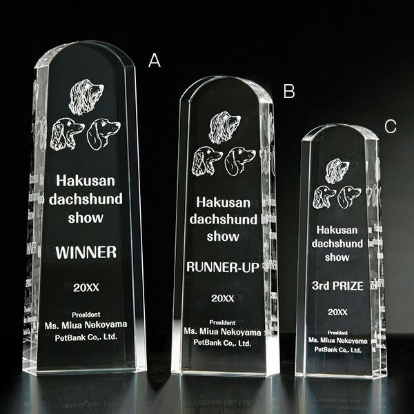 クリスタルトロフィー H01-02A