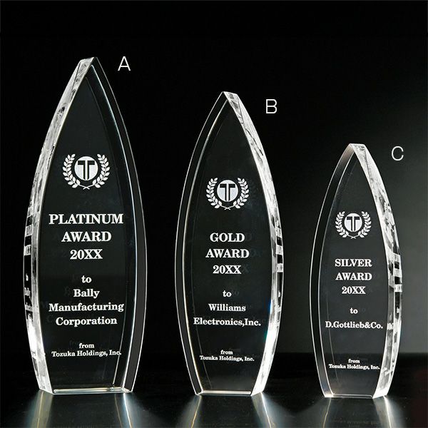 クリスタルトロフィー H00-02A