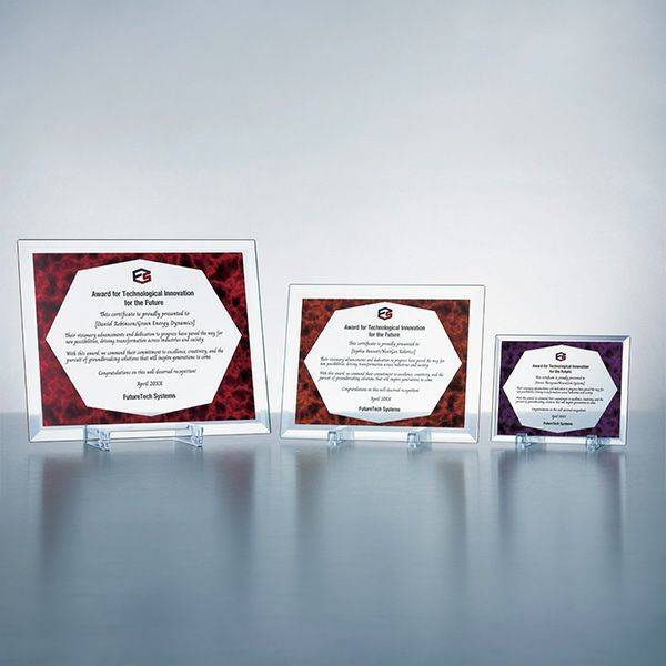 クリスタル楯 H05-02A