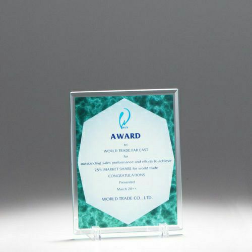 クリスタル楯 H05-02C