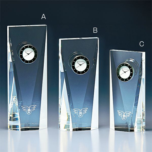 クリスタル置時計 W75-03A 