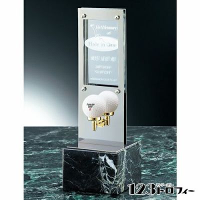 アクリル製トロフィー H20-02A ☆高さ240mm | 記念品と表彰用品の123