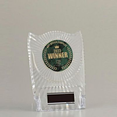 【オリジナルデザインができる】グリーンマーブル&ゴールド【表彰楯】 ATZ-3477C ★高さ140mm 《#B26》 ★プレート彫刻無料